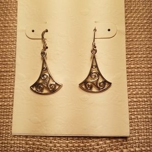 Traditional Celtic Sterling Silver Earrings